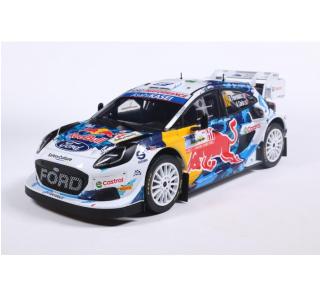 FORD PUMA RALLY1 HYBRID WHITE 16 FOURMAUX/CORIA WRC RALLY JAPAN 2024 S1809508 Solido 1:18 Metallmodell